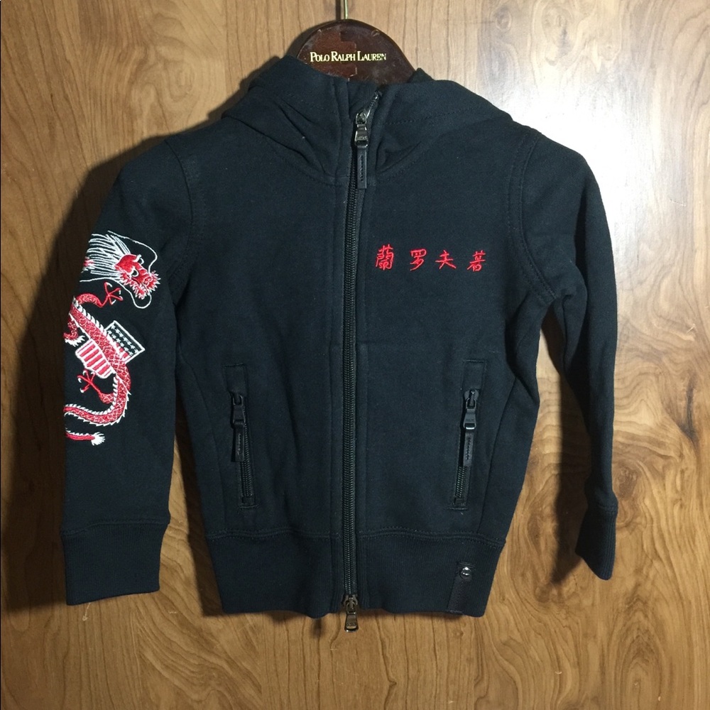RLX Ralph Lauren boys zip up sweatshirt